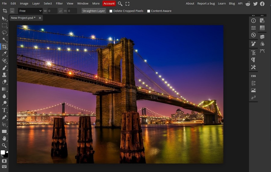 use photoshop online free without download