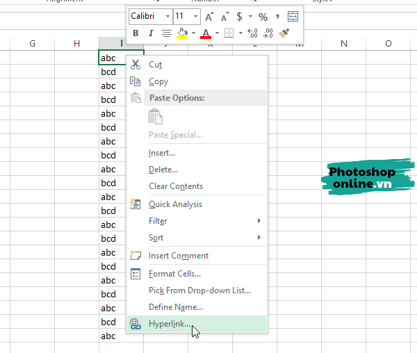 Hướng dẫn chèn liên kết URL trong Word và Excel