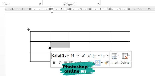 cách tạo bảng trong Word và PowerPoint chi tiết