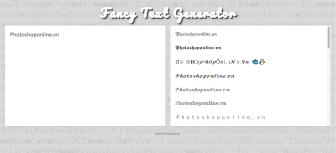 Tạo tên kí tự đặc biệt online (Game, mạng xã hội…)