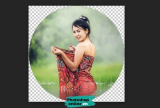 Cắt ảnh hình tròn trong Photoshop online