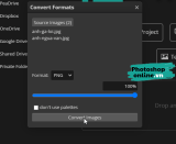 Cách chuyển ảnh sang PNG hàng loạt
